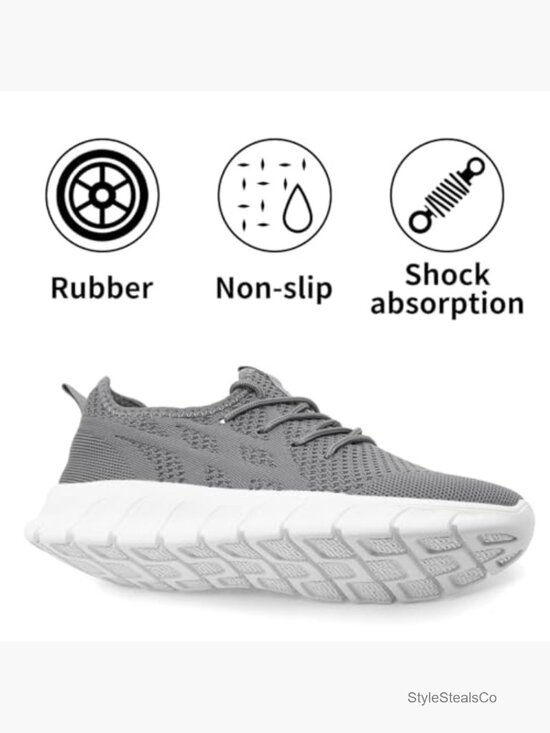 Men\'s Running Road Walking Sneakers Athletic Workout Gym Shoes Breathable main image 6